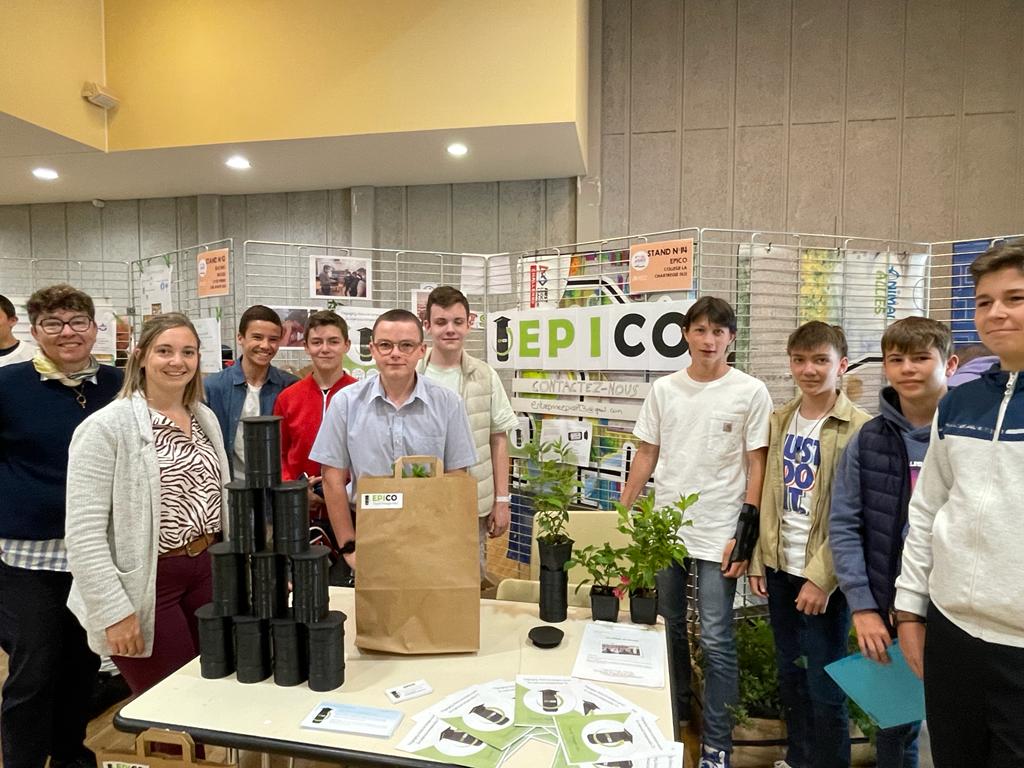EPICO : la mini-entreprise du collège La Chartreuse lance sa capsule temporelle