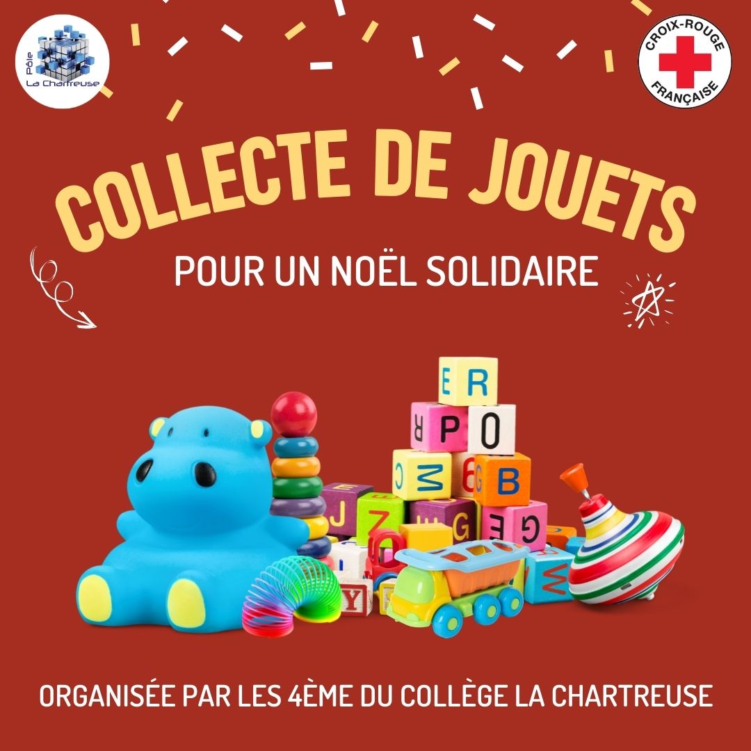 Collecte de jouets avec La Croix Rouge