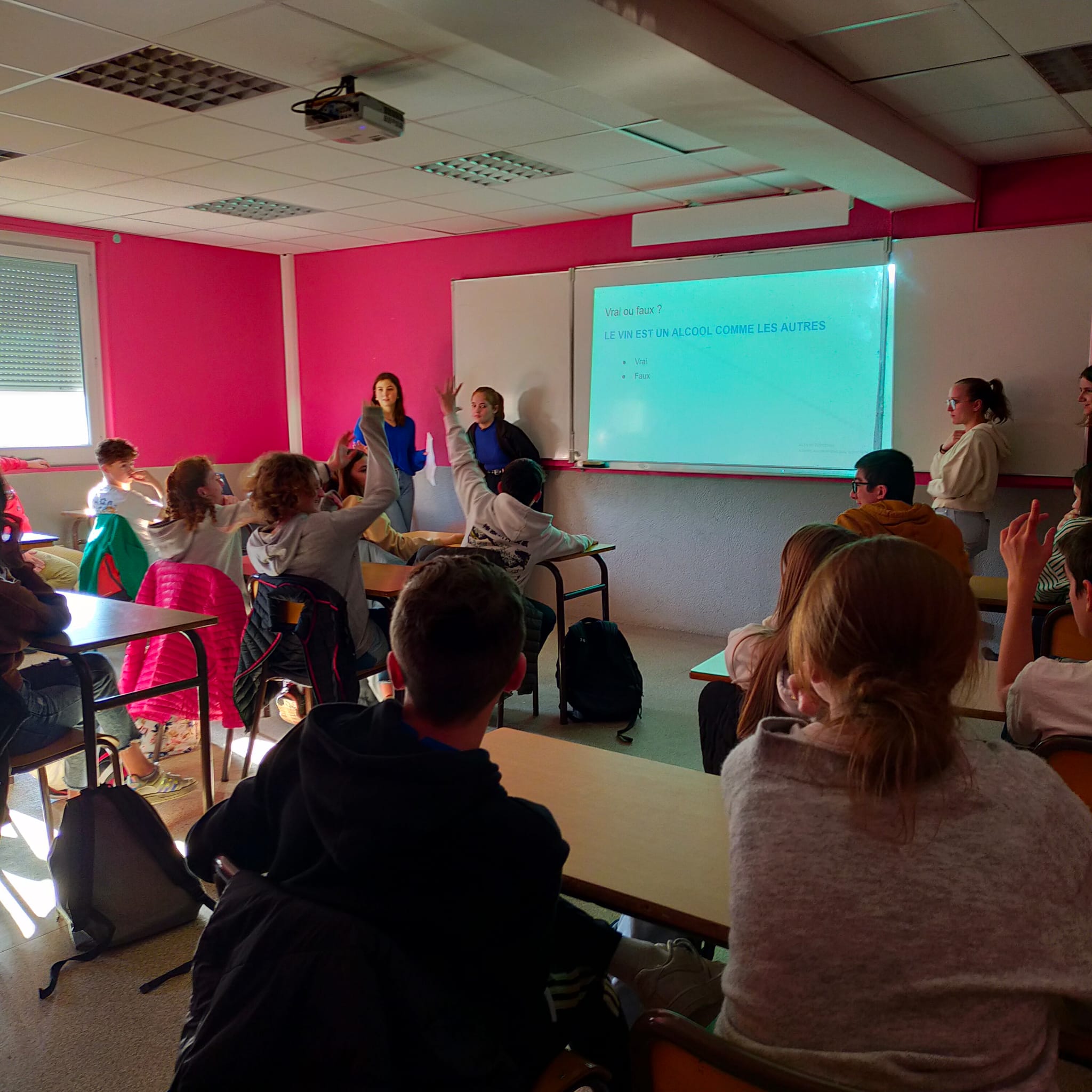Prévention de l’alcool en classe de 4ème