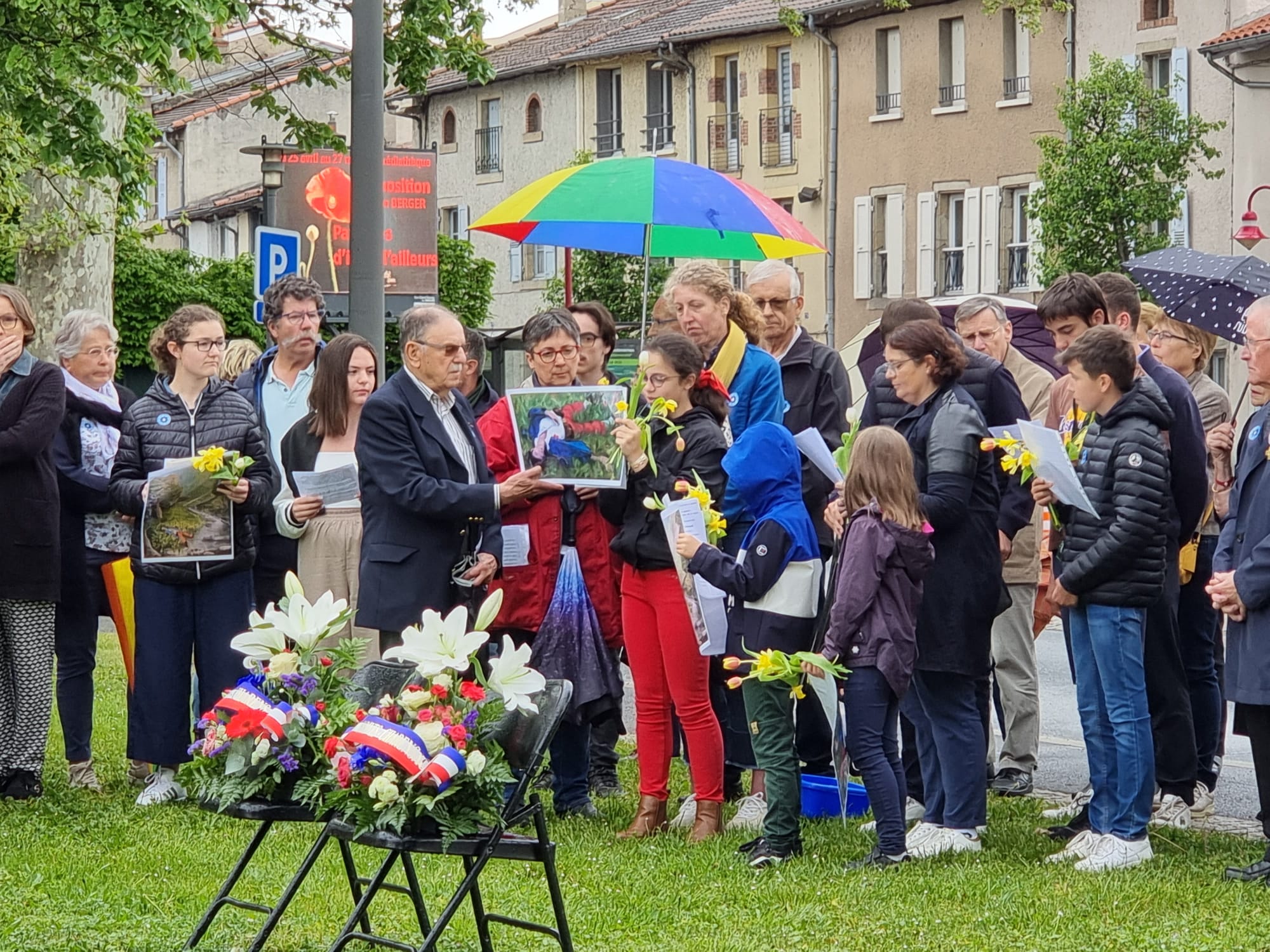 Commémoration du 8 mai pour les collégiens