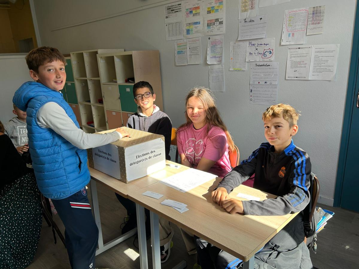 Les élections des délégués de classe, c’est du sérieux ! 