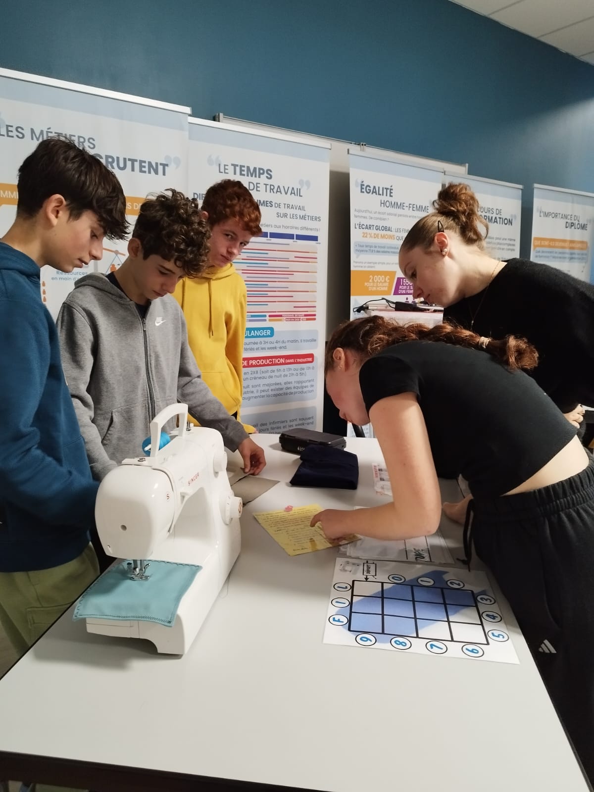 métiers de l'industrie 2025 4eme