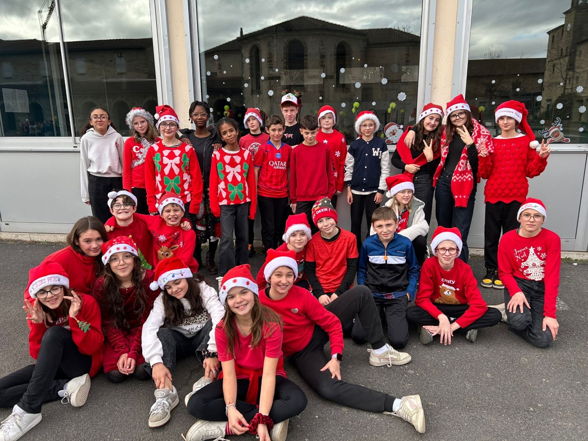 Le collège en mode Noël !