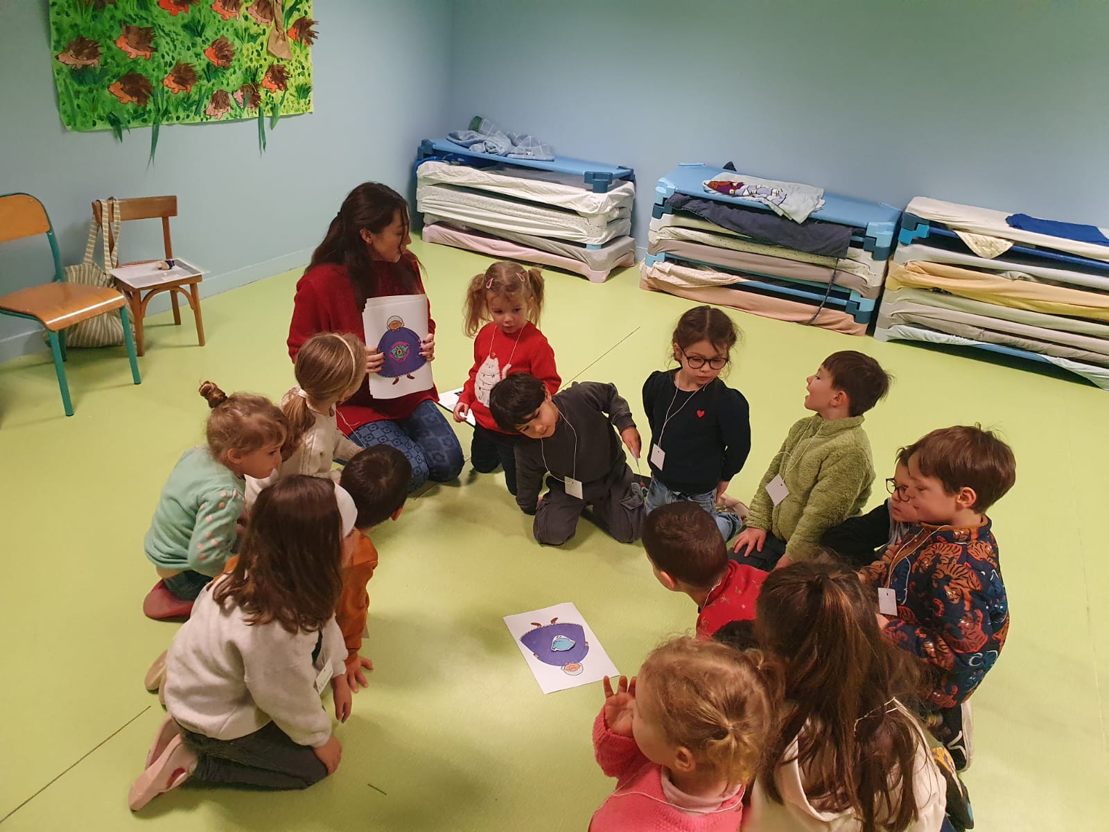 Une intervenante Australienne en maternelle 